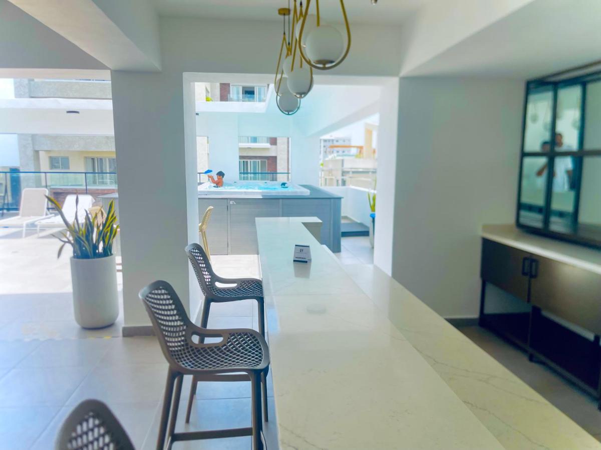 Downtown Luxury Apt Naco: 2Br 2Ba 聖多明哥 外观 照片